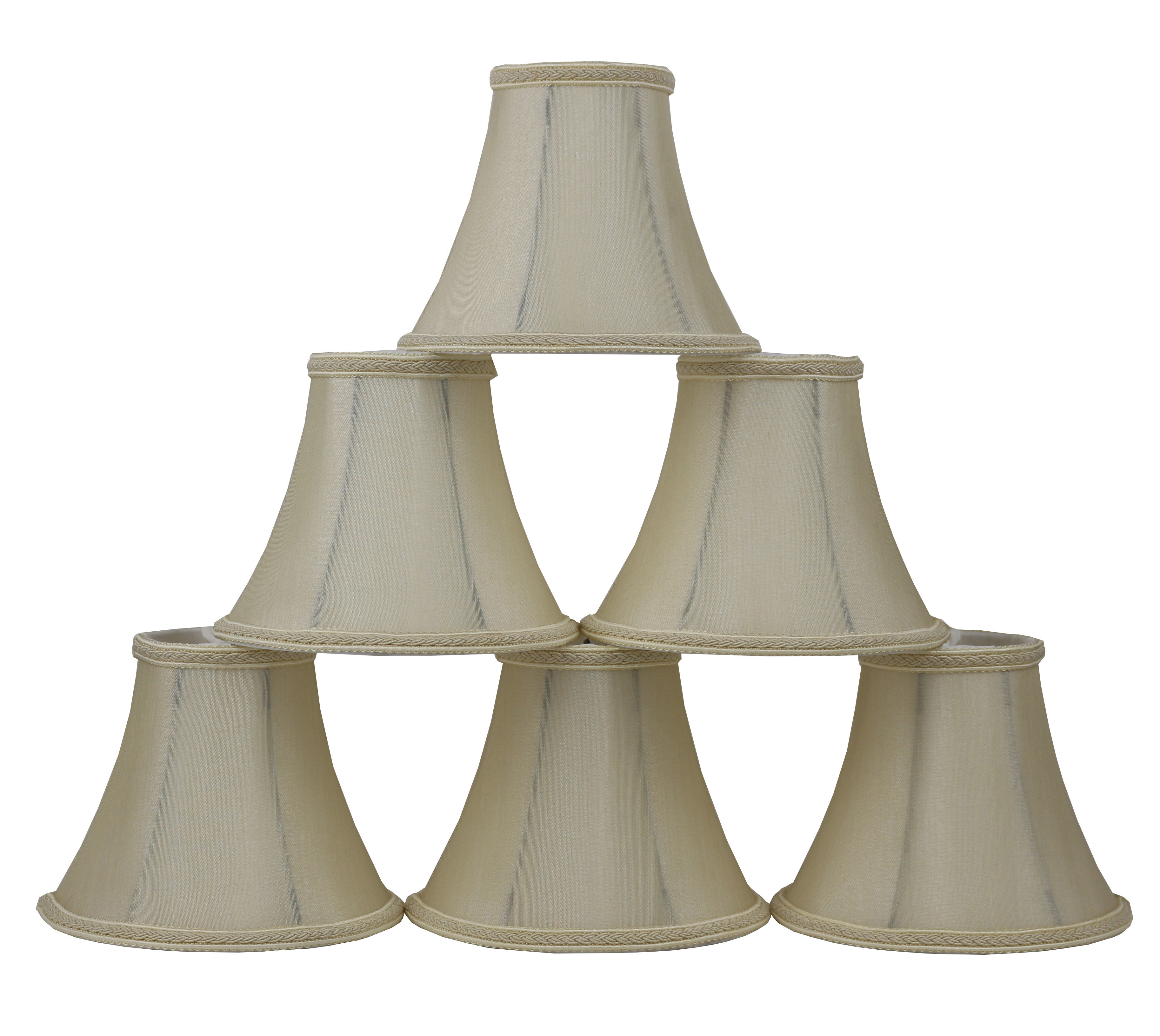 Mercer41 6" Silk Bell Clipon Lamp Shade Wayfair